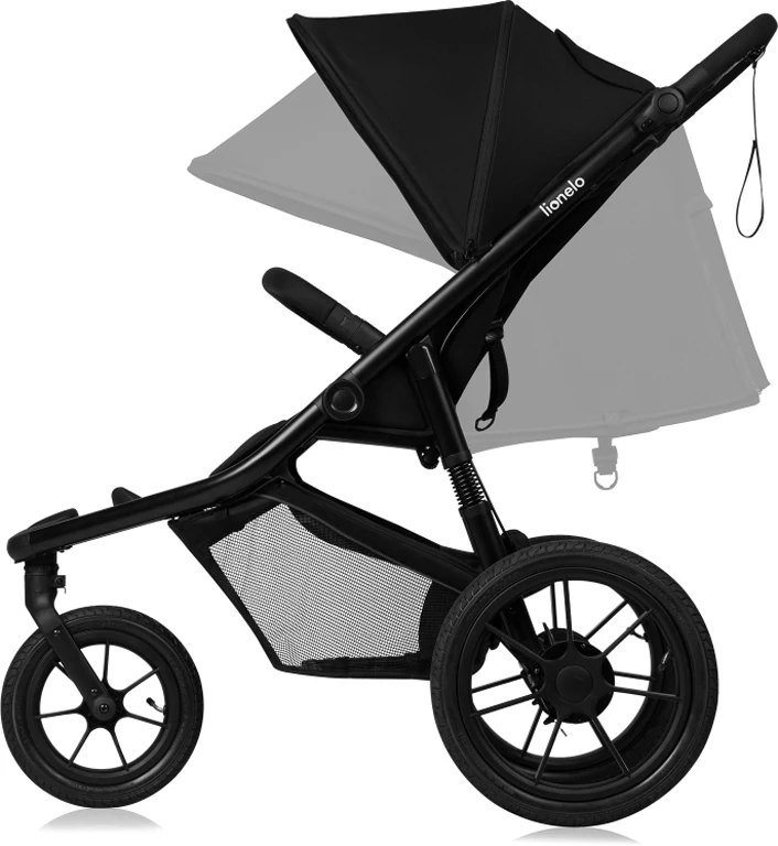 Прогулянкова коляска Lionelo Azura Black Onyx
