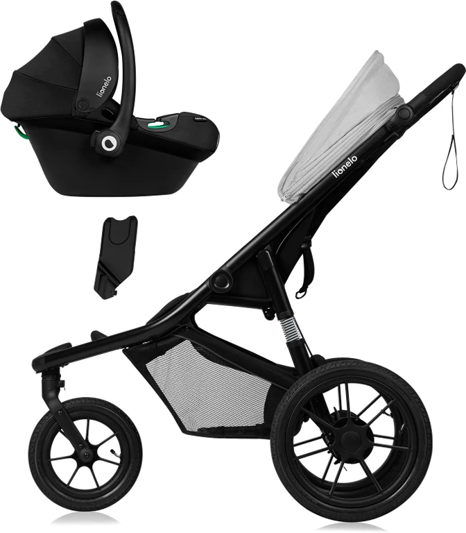 Прогулянкова коляска Lionelo Azura Grey Stone