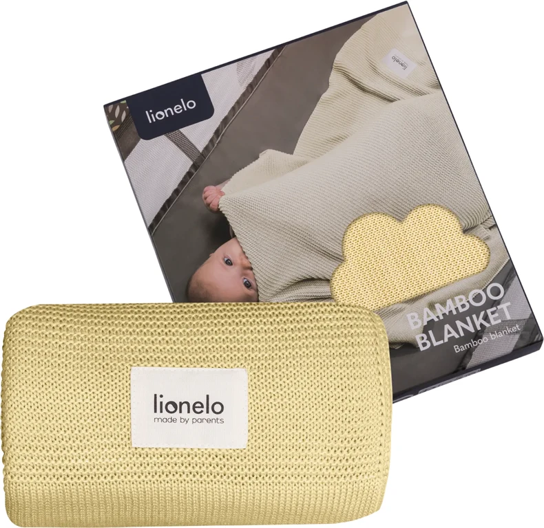 Одеяло Lionelo Bamboo Blanket YELLOW LEMON