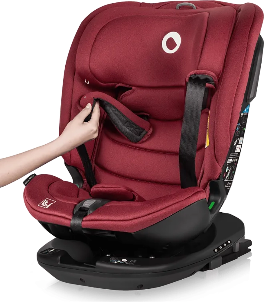 Автокрісло Lionelo Bastiaan RWF i-Size RED BURGUNDY