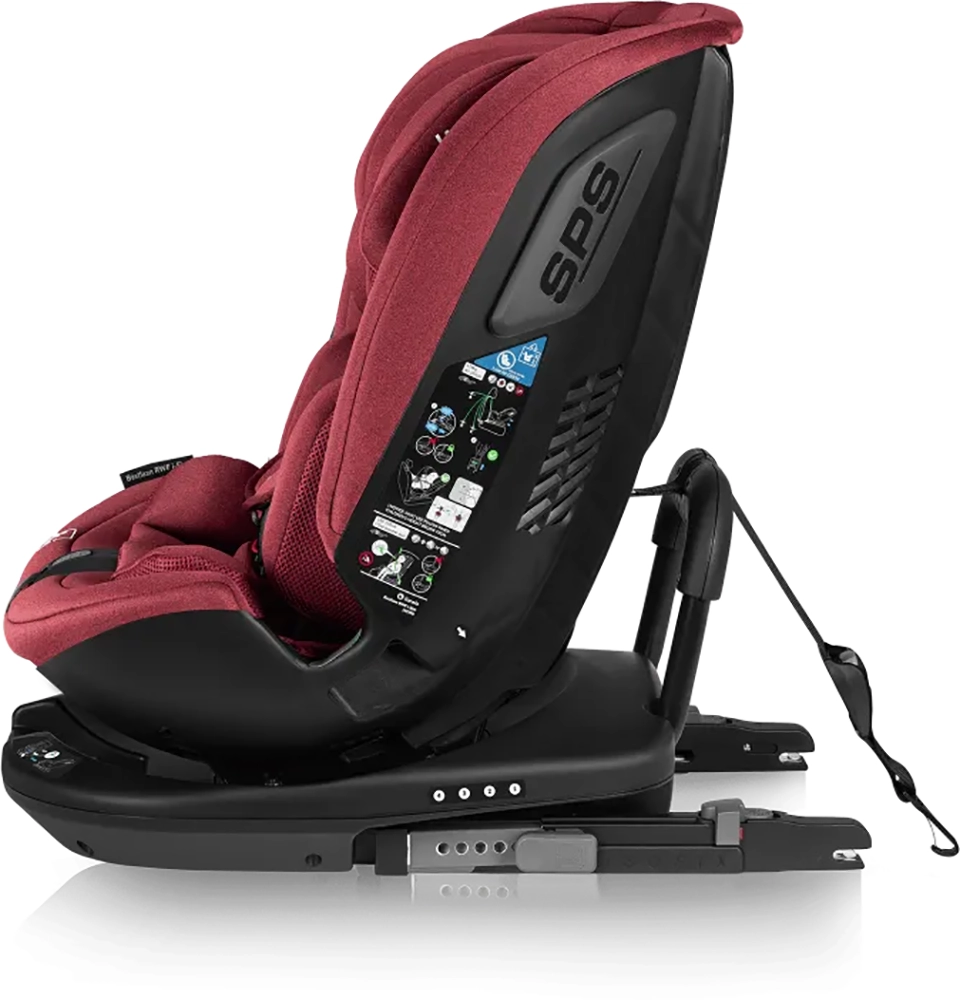 Автокрісло Lionelo Bastiaan RWF i-Size RED BURGUNDY