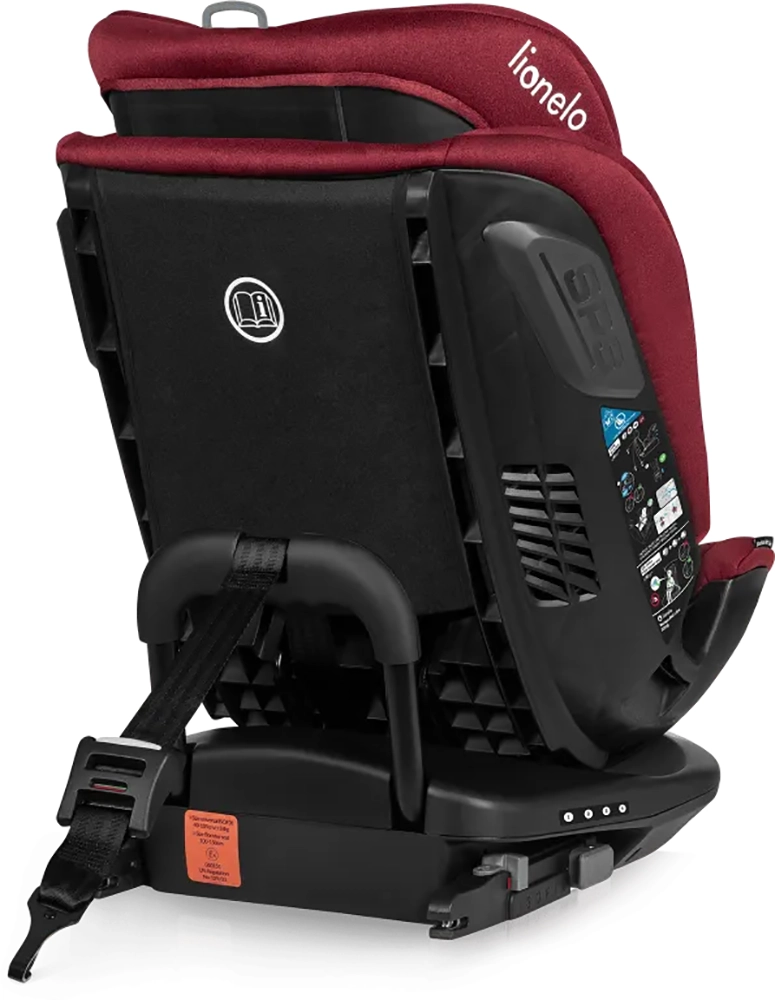 Автокрісло Lionelo Bastiaan RWF i-Size RED BURGUNDY