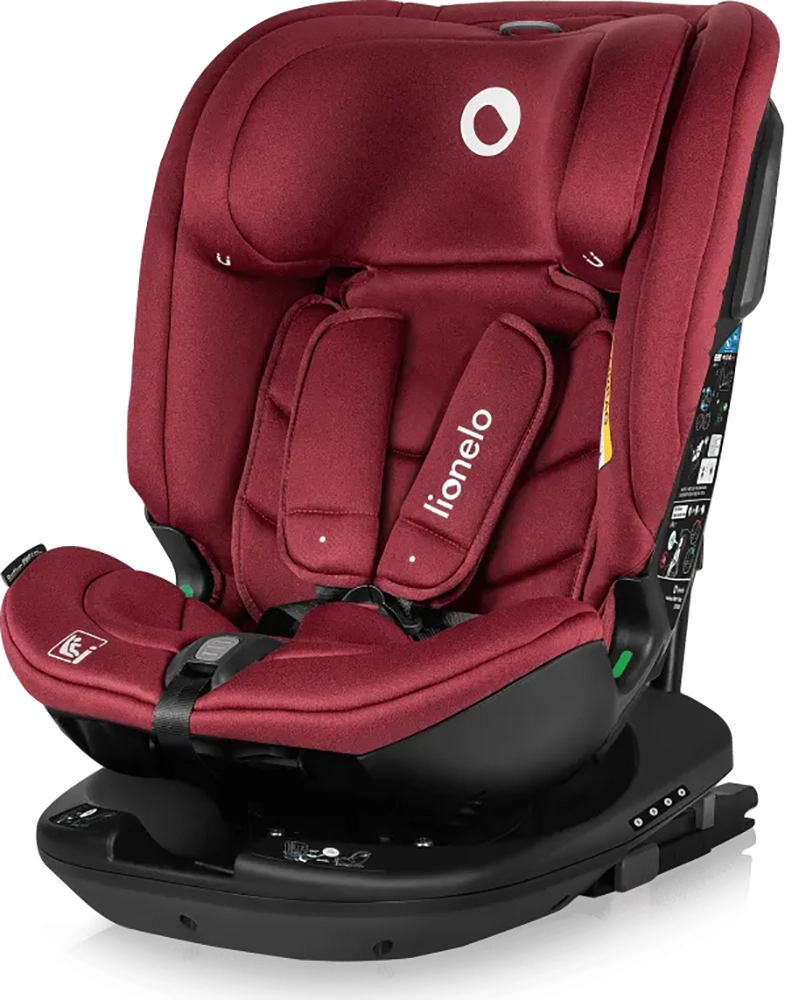 Автокрісло Lionelo Bastiaan RWF i-Size RED BURGUNDY