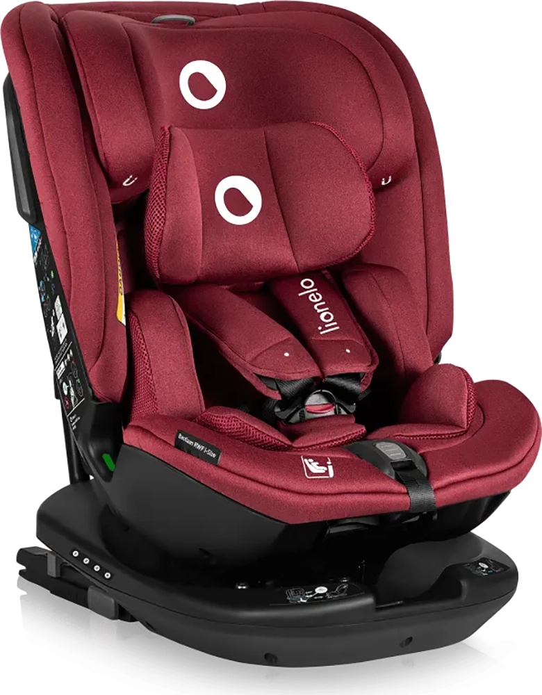 Автокрісло Lionelo Bastiaan RWF i-Size RED BURGUNDY
