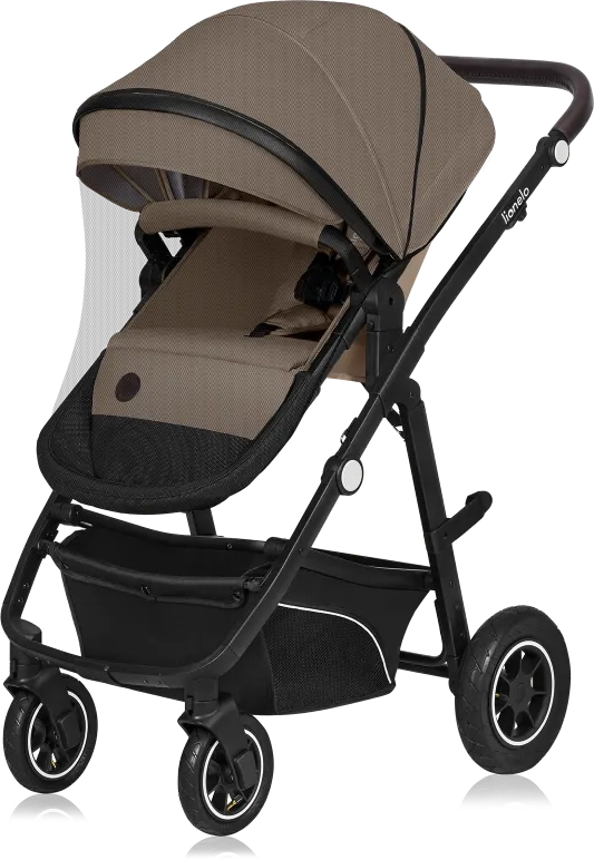 Коляска дитяча 3 в 1 Lionelo Bianka Beige Sand