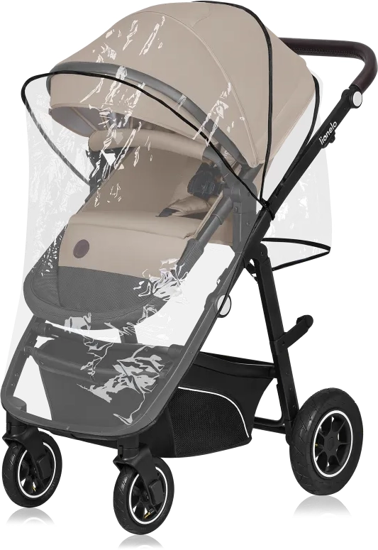 Коляска дитяча 3 в 1 Lionelo Bianka Beige Sand