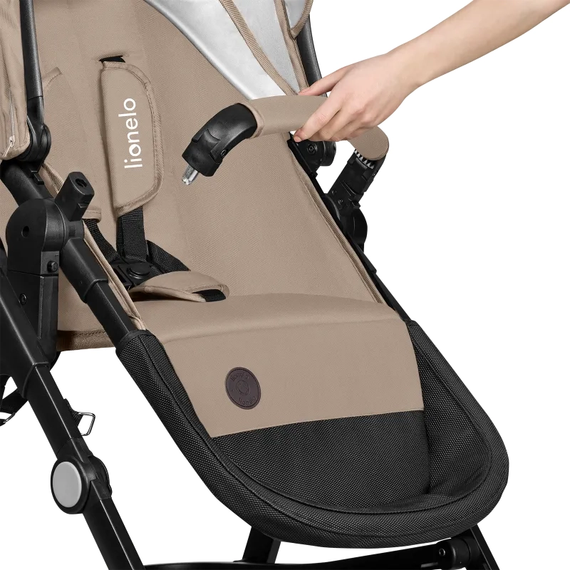 Коляска дитяча 3 в 1 Lionelo Bianka Beige Sand