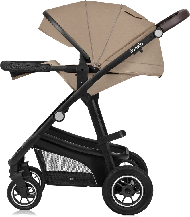 Коляска дитяча 3 в 1 Lionelo Bianka Beige Sand