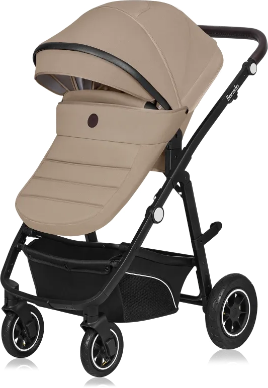 Коляска дитяча 3 в 1 Lionelo Bianka Beige Sand
