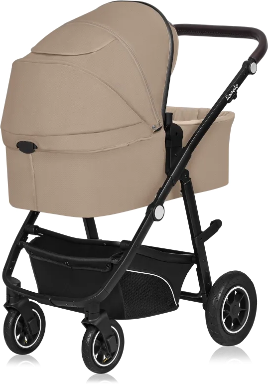 Коляска дитяча 3 в 1 Lionelo Bianka Beige Sand