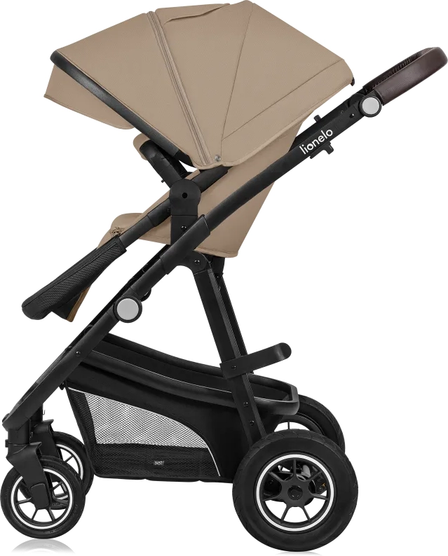 Коляска дитяча 3 в 1 Lionelo Bianka Beige Sand