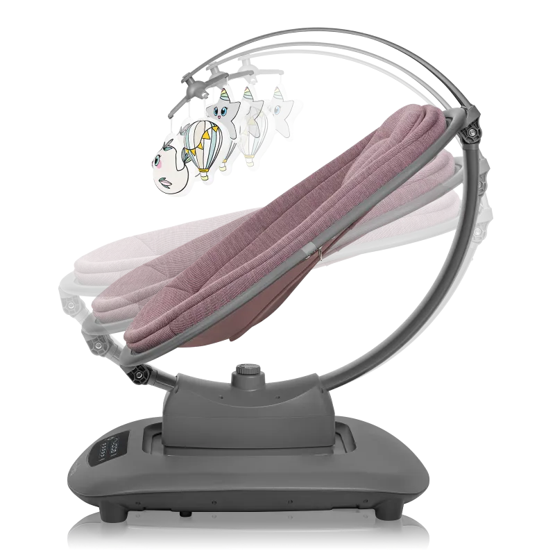 Дитячі електрокачелі Lionelo Blossom Pink Mauve