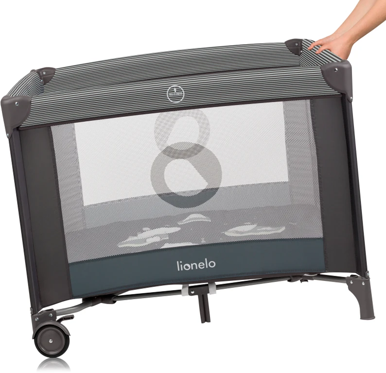 Манеж Lionelo Bonnie Grey Scandi