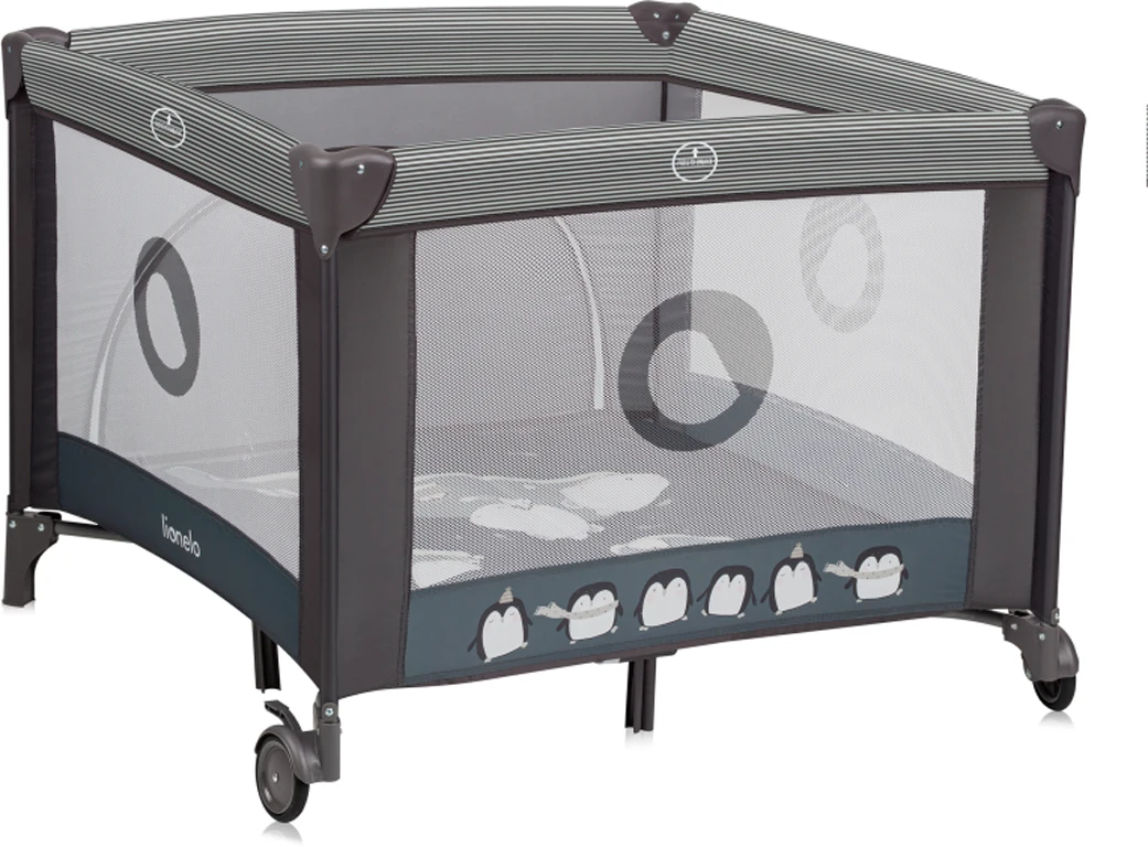 Манеж Lionelo Bonnie Grey Scandi