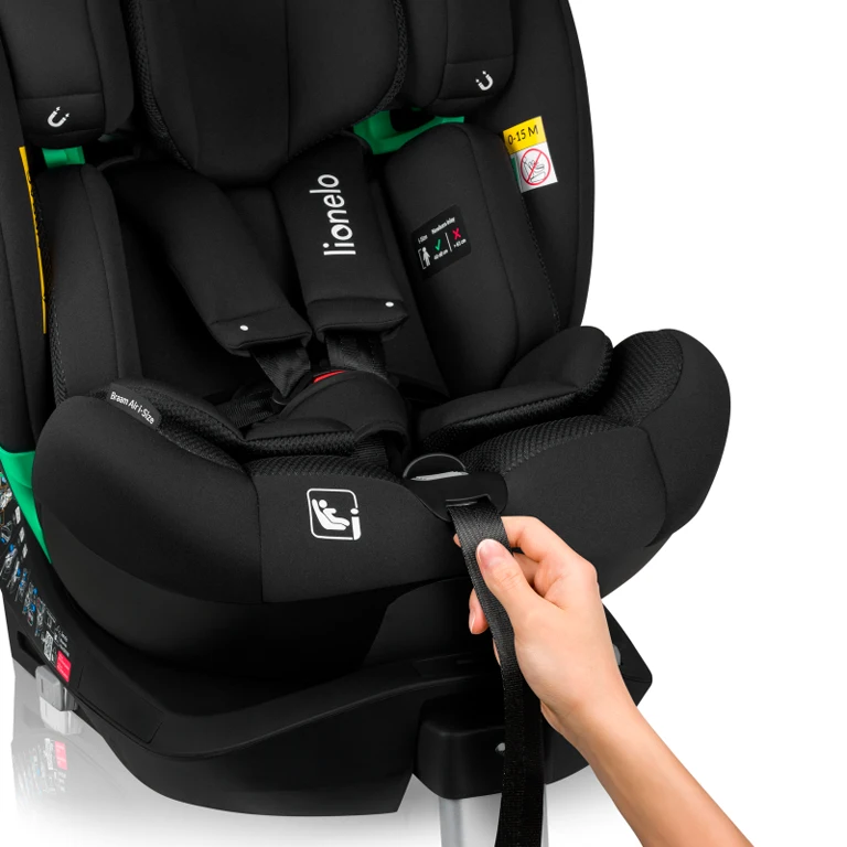 Автокрісло Lionelo Braam Air i-Size Black Carbon