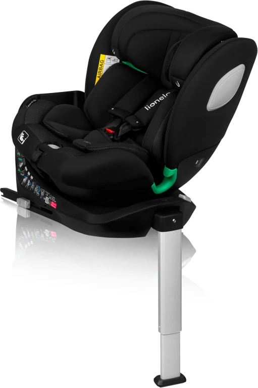 Автокрісло Lionelo Braam Air i-Size Black Carbon