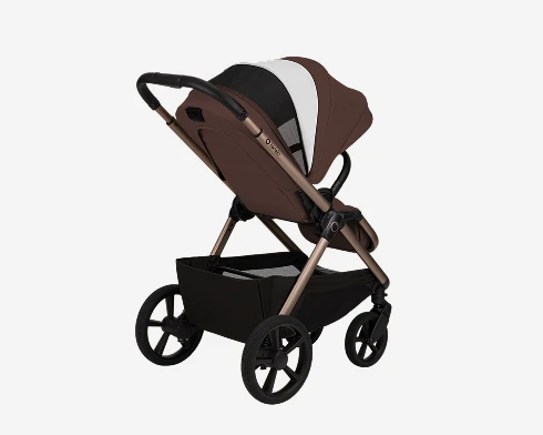 Коляска 3 в 1 Lionelo Carmine Brown Chocolate