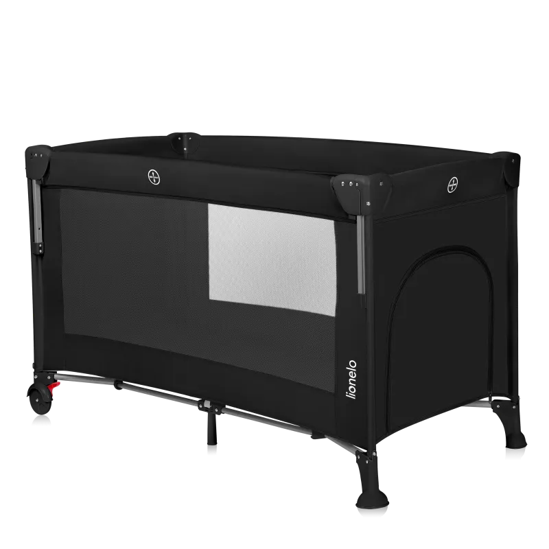 Манеж Lionelo Ellen BLACK CARBON