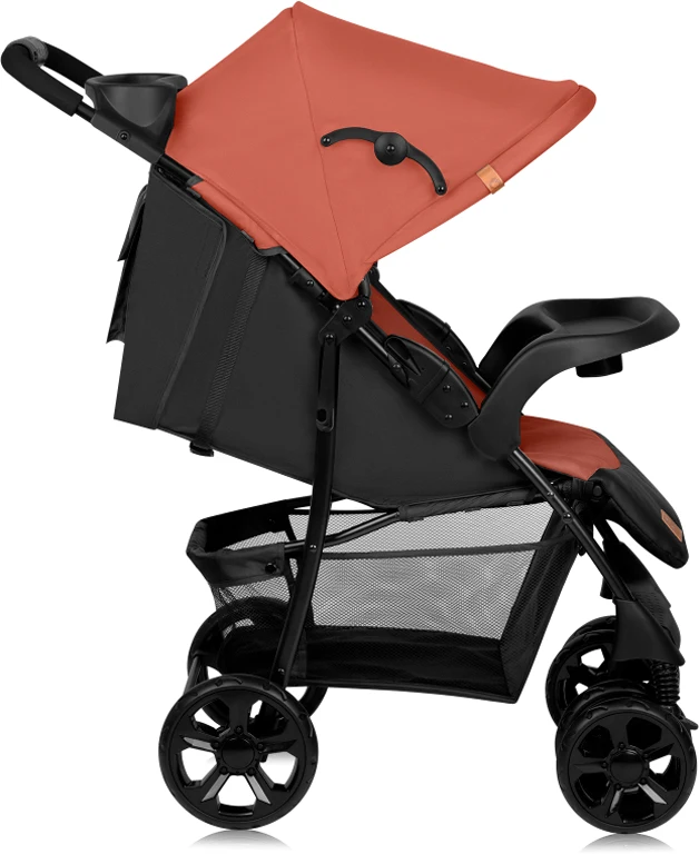 Прогулянковий візок Lionelo Emma Plus Coral Pink