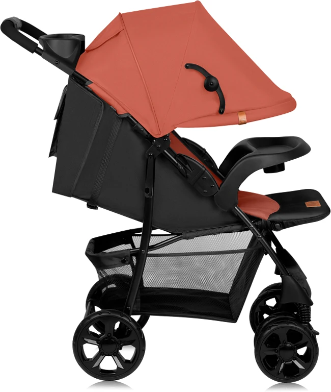 Прогулянковий візок Lionelo Emma Plus Coral Pink