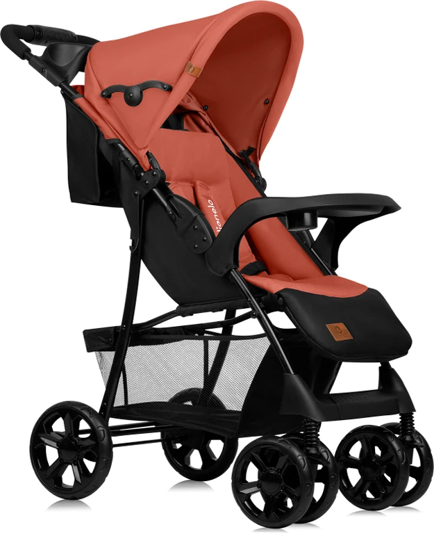 Прогулянковий візок Lionelo Emma Plus Coral Pink