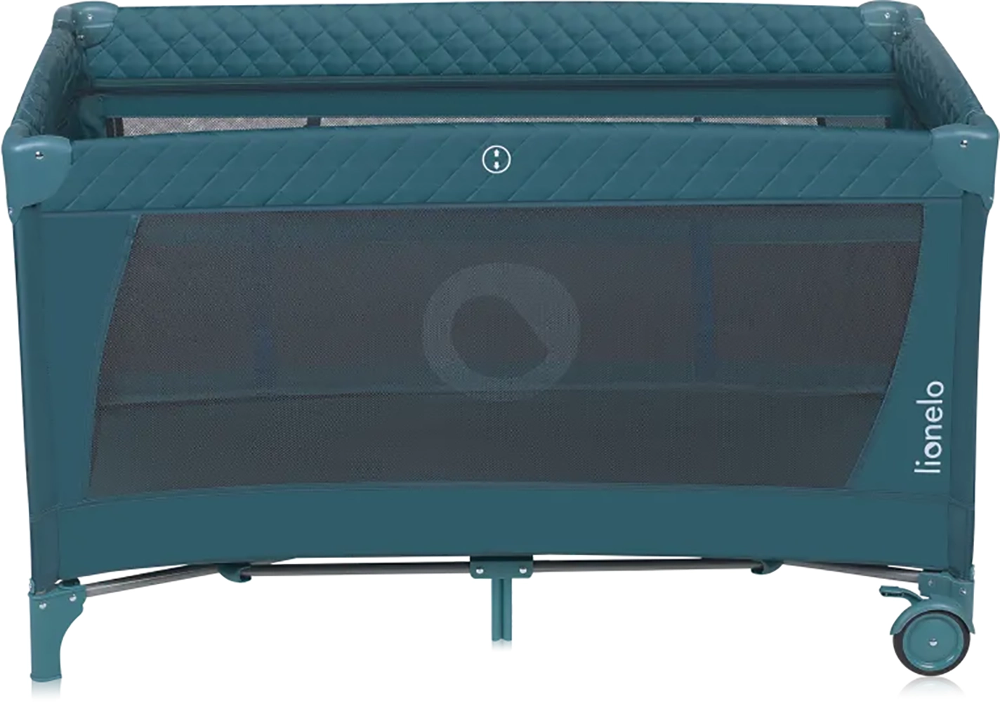 Дитячий манеж Lionelo FLOWER GREEN TURQUOISE
