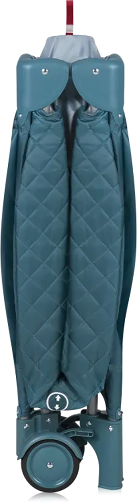 Дитячий манеж Lionelo FLOWER GREEN TURQUOISE
