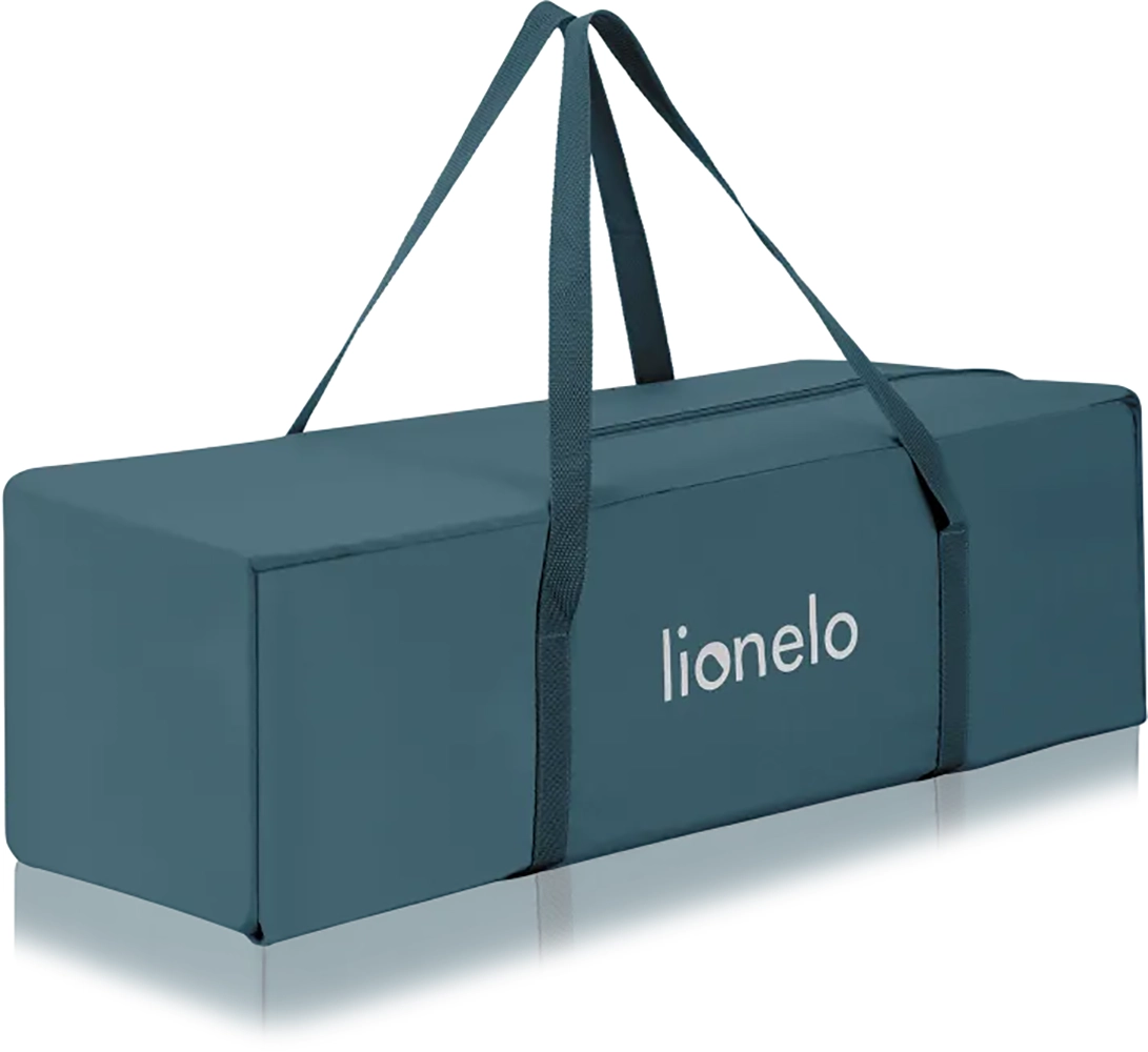Дитячий манеж Lionelo FLOWER GREEN TURQUOISE