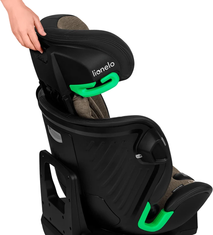 Автокрісло Lionelo Harmony i-Size Green Olive Leather