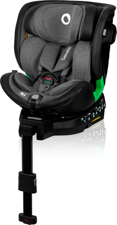 Автокрісло Lionelo Harmony i-Size Grey Graphite Leather