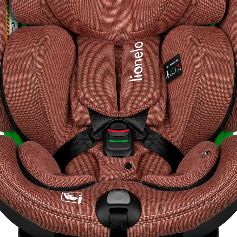 Автокрісло Lionelo Harmony i-Size Red Brick Bamboo