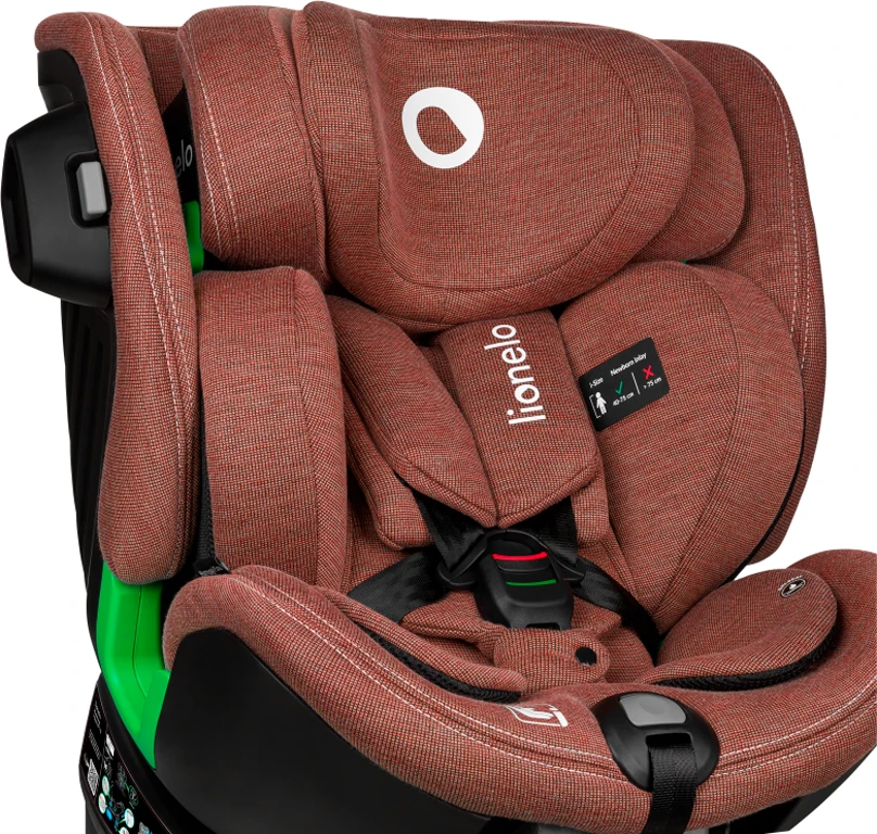 Автокрісло Lionelo Harmony i-Size Red Brick Bamboo