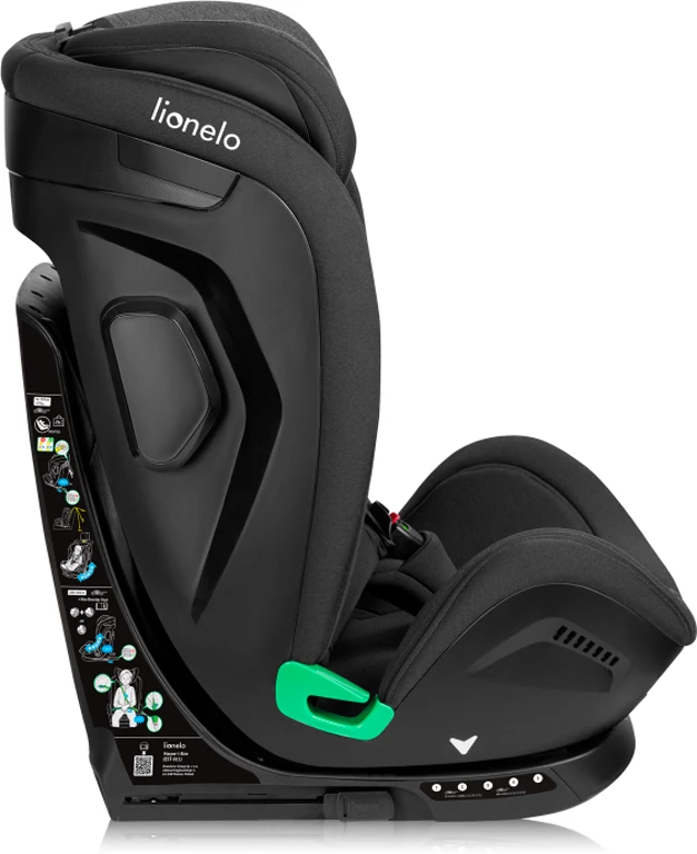 Автокрісло Lionelo Harper i-Size Black Carbon