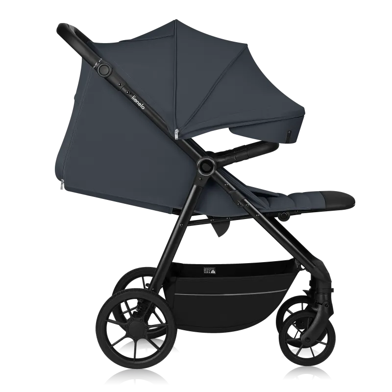 Прогулянкова коляска Lionelo Iva GREY GRAPHITE