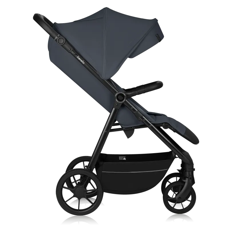 Прогулянкова коляска Lionelo Iva GREY GRAPHITE
