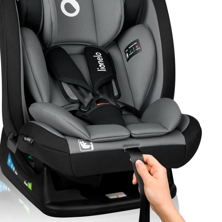 Автокрісло Lionelo Izzy i-Size Black Grey