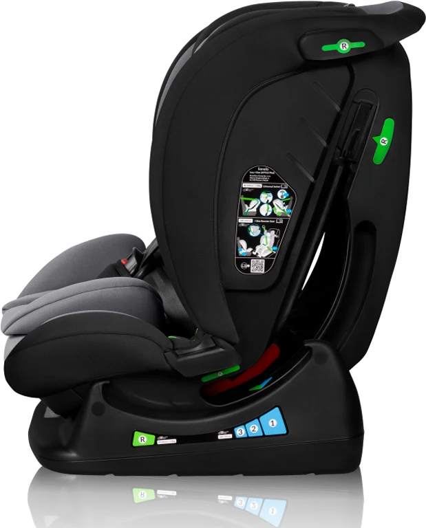 Автокрісло Lionelo Izzy i-Size Black Grey