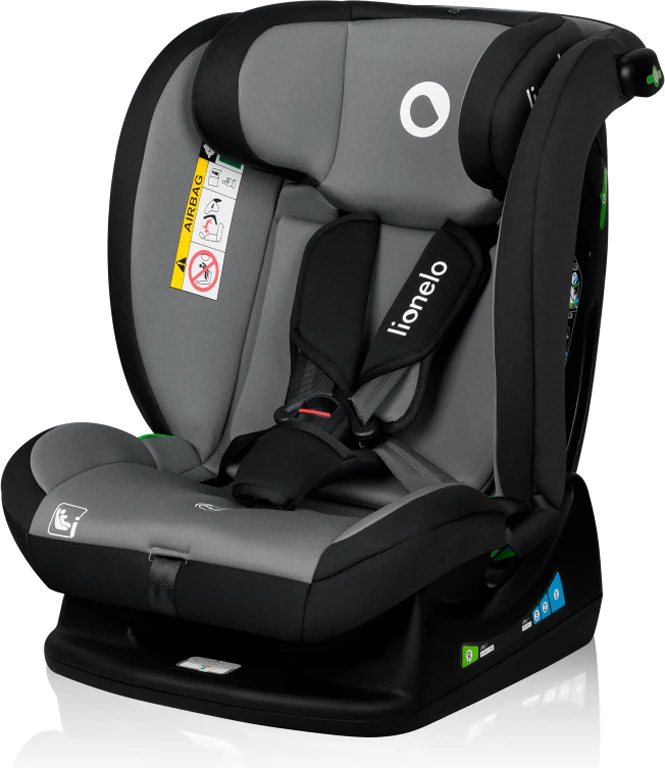 Автокрісло Lionelo Izzy i-Size Black Grey