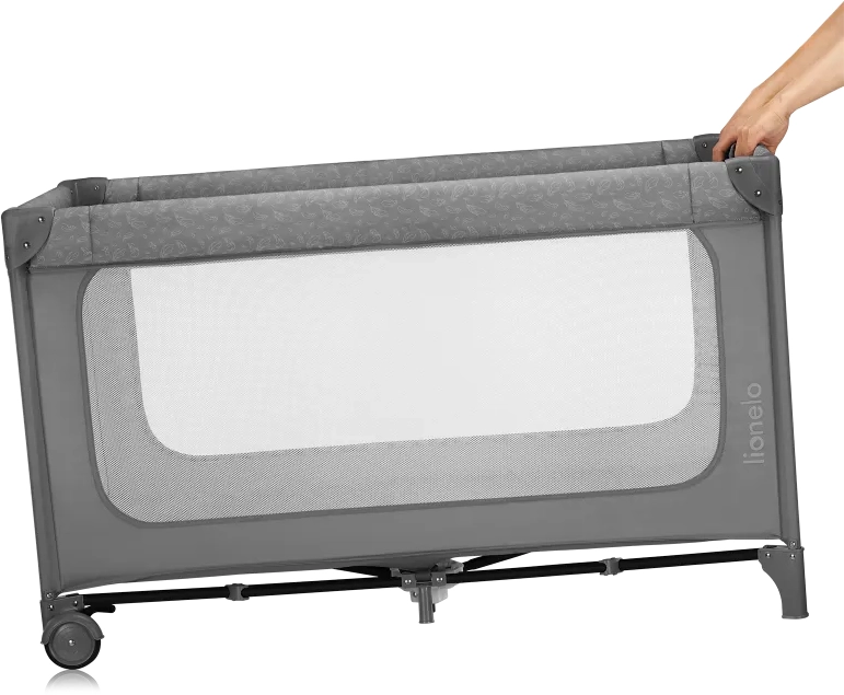 Манеж Lionelo Jasmin Easy Fold Grey Stone