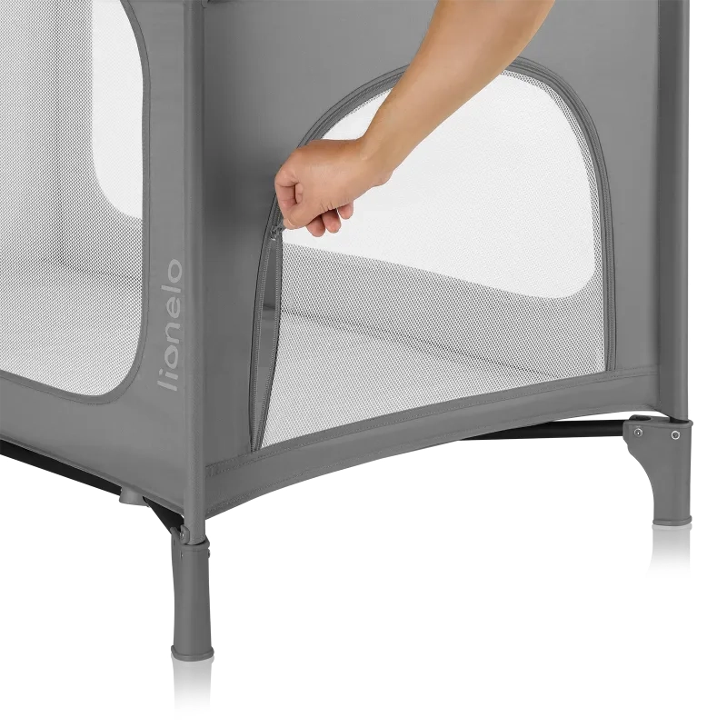 Манеж Lionelo Jasmin Easy Fold Grey Stone