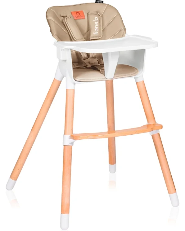 Стільчик для годування Lionelo Koen Beige Sand