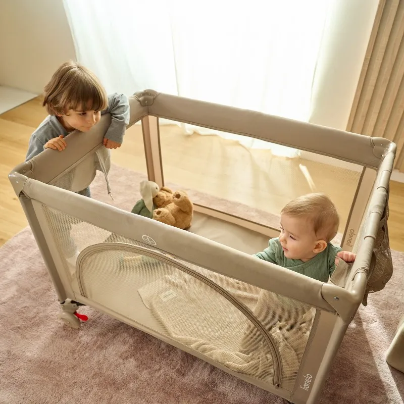 Дитячий манеж Lionelo Laura BEIGE SAND