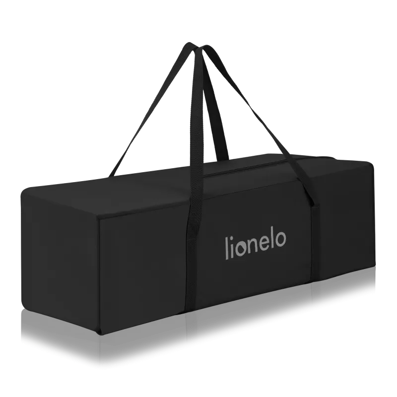 Дитячий манеж Lionelo Laura Black Carbon