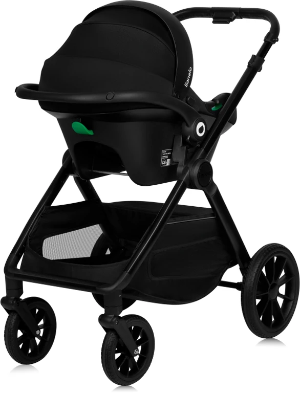 Коляска 3 в 1 Lionelo Layla Black Onyx