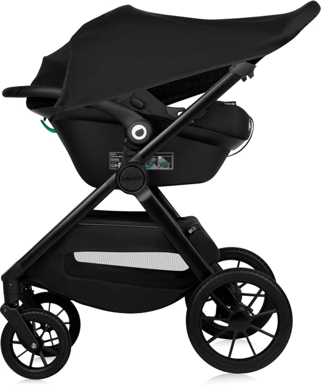 Коляска 3 в 1 Lionelo Layla Black Onyx