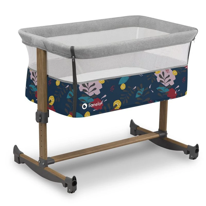 Детская кроватка 3 в 1 Lionelo Leonie Blue Navy