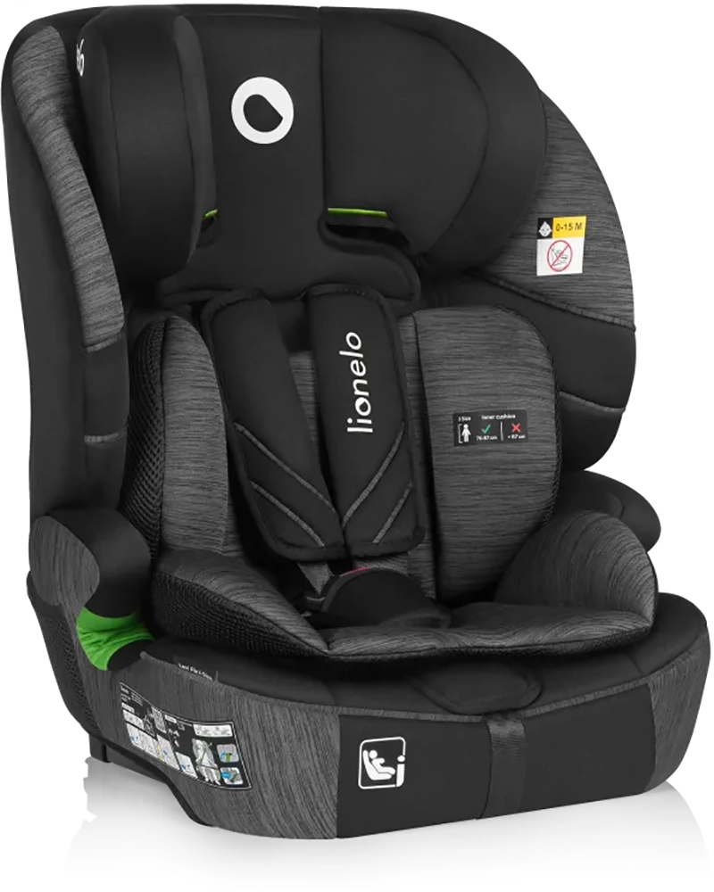 Автокресло Lionelo Levi Fix i-size BLACK CARBON