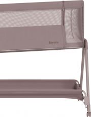 Приставне ліжечко Lionelo Luna Beige Taupe