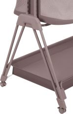Приставне ліжечко Lionelo Luna Beige Taupe
