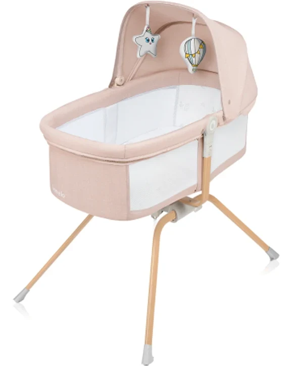 Детская кроватка 3 в 1 Lionelo Malin EVO BEIGE NATURAL